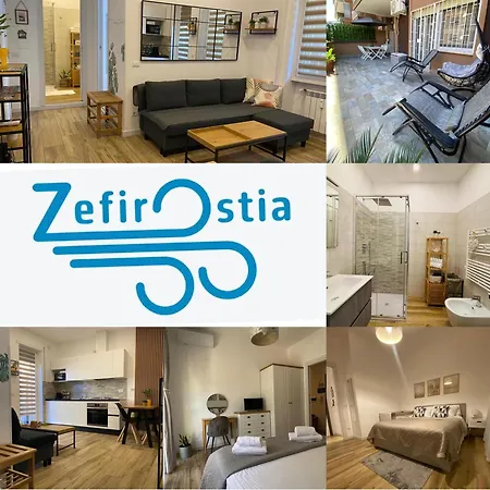 Zefiro Ostia-free Parking & Terrace Appartement